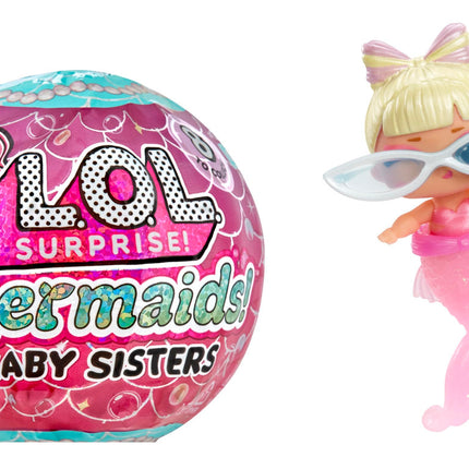 L.O.L. SURPRISE MERMAIDS! BABY SISTERS ASST IN PDQ