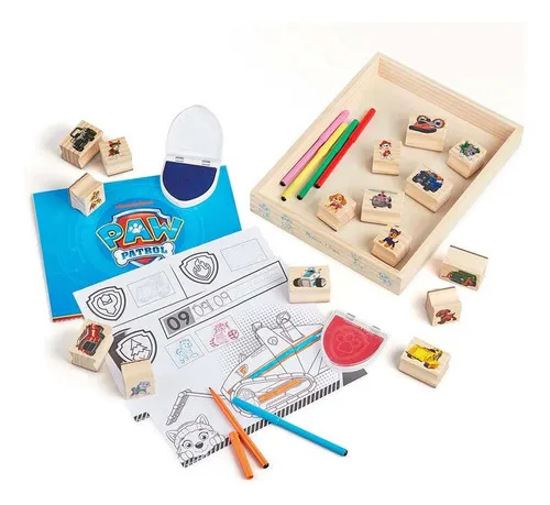 Stamps madera - Paw Patrol