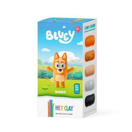 HEY CLAY PLASTICINA BINGO 5 COLORES