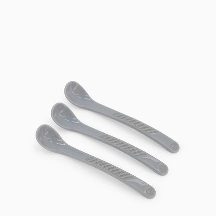 Cuchara de alimentación Twistshake 4+m 3 uns Gris Pastel