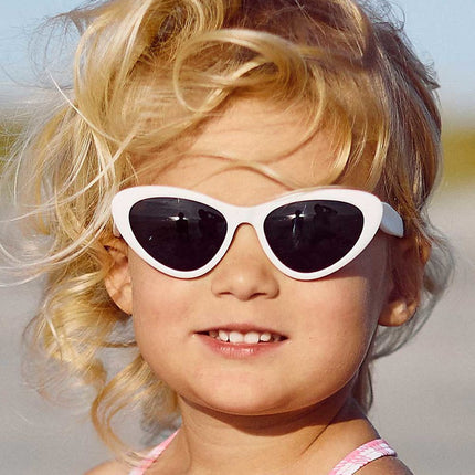 LENTES DE SOL CON PROTECCION UV BABIATORS Babiators¨ Cat-Eye Wicked White (0-2) 6+