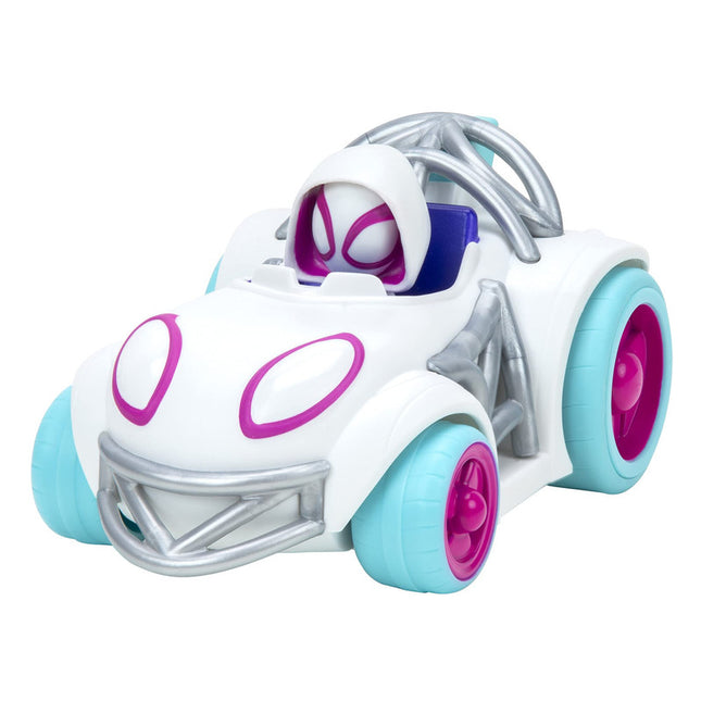 SNF PULL BACK VEHICLE WEBBED WHEELIES GHOST SPIDEY