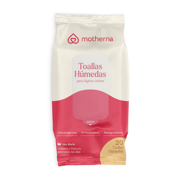 Toallas húmedas íntimas Motherna 20 uns (vu)