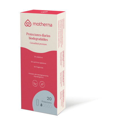 Protectores diarios biodegradables Motherna (vu)