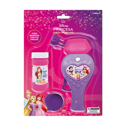 LANZA BURBUJAS PRINCESAS DISNEY
