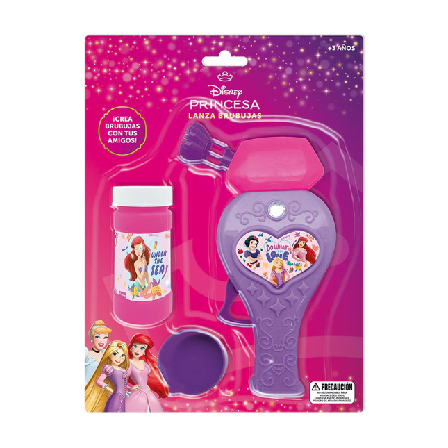 LANZA BURBUJAS PRINCESAS DISNEY