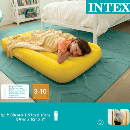 COLCHON INFLABLE PARA NIÑOS 88X157X18CM