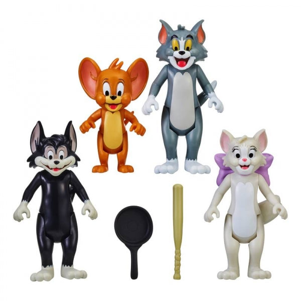 TOM & JERRY PACK DE 4 FIGURAS
