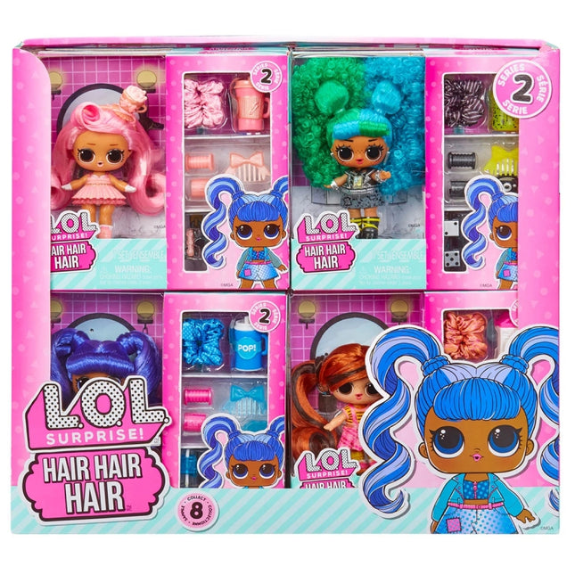 LOL SURPRISE HAIR HAIR DOLL PDQ DISEÑO SURTIDO