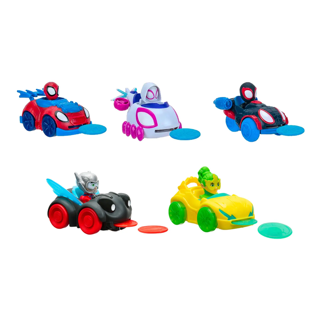 SPIDEY AUTO LANZA PROYECTILES