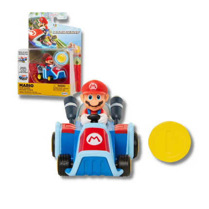 VEHICULO KART COIN RACERS RETROFICCION MARIOKART DE NINTENDO - 69278-4L