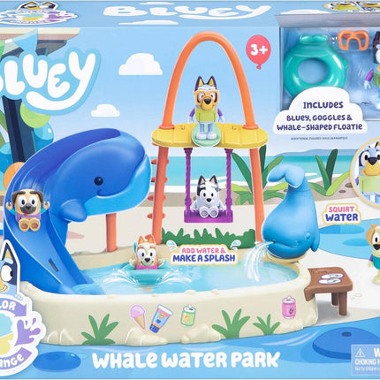 BLUEY PARQUE ACUATICO CAMBIO COLOR