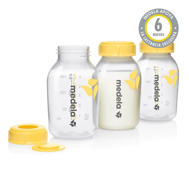 SET ALMACENAMIENTO PARA LECHE MATERNA (3X 150ML)