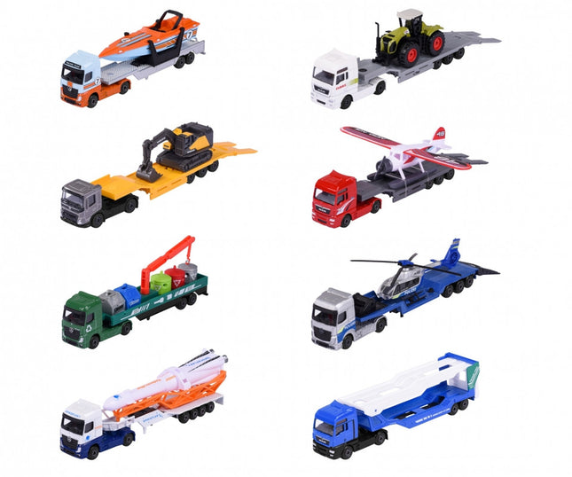 MAJORETTE  TRANSPORTE, 8 SURT.
