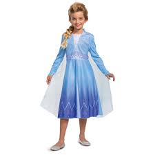 DISFRAZ PARA NINA ELSA BASIC 4 -6 ANOS