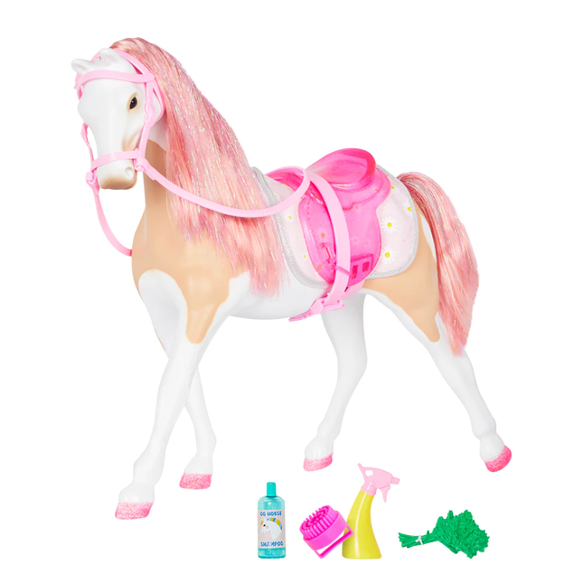 BA Glitter Girls GG58009Z 14" White y Beige Horse