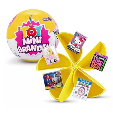 BOLA MINI TOYS CON 5 SORPRESAS DE ZURU