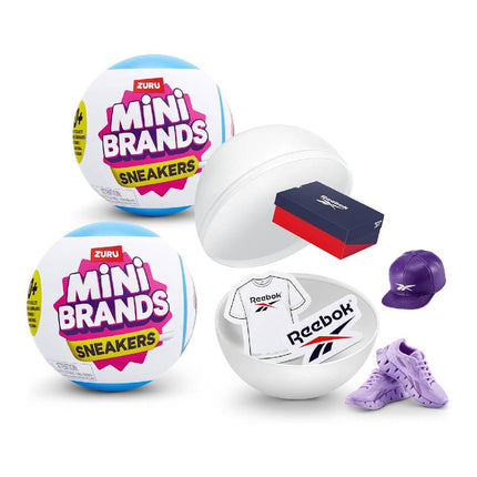 BOLA MINI BRANDS CON 5 SORPRESAS SERIE SNEAKERS DE ZURU