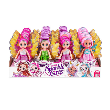 MUÑECA 12 CMS HADA SPARKLE GIRLZ DE ZURU