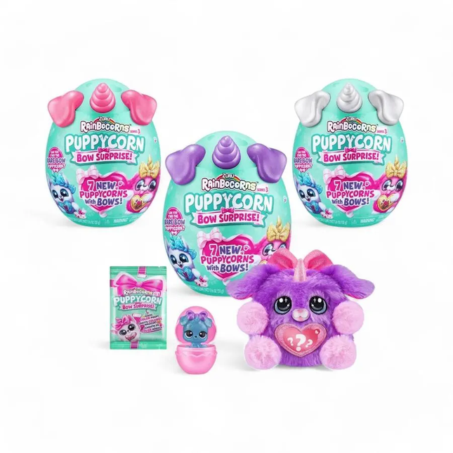 HUEVO SORPRESA PUPPYCORN RAINBOCORNS DE ZURU