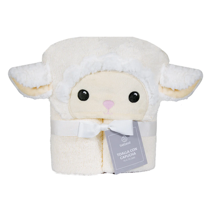 Toalla Capucha Oveja