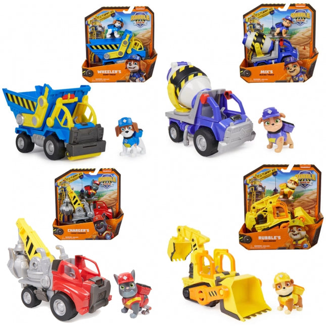 PPATROL RUBBLE & CREW VEHICULO Y FIG