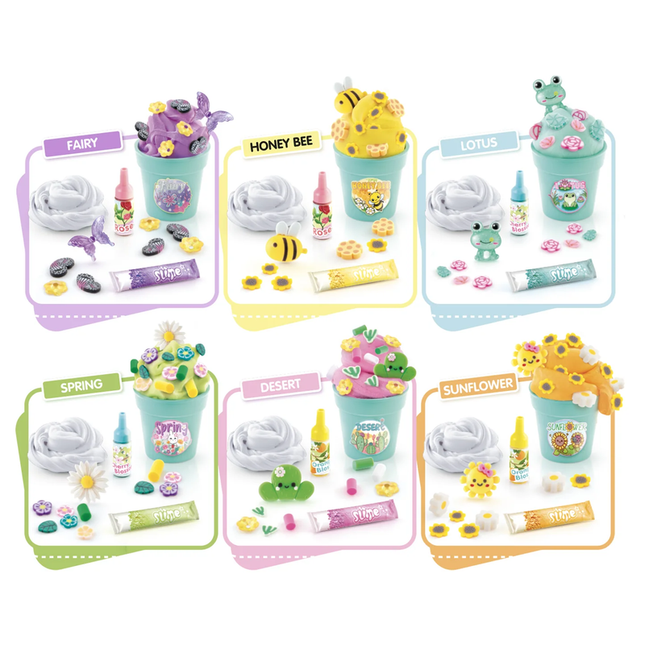 SLIME FLOWER MINI GARDEN DISEÑOS SURTIDOS