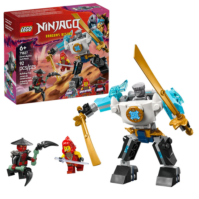 LEGO NINJAGO ARMADURA ROBÓTICA DE COMBATE DE ZANE