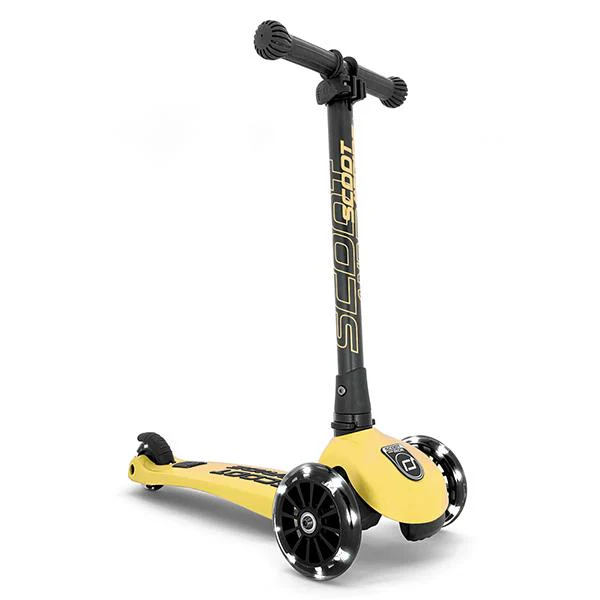 Scoot and Ride Scooter Highwaykick 3 LED Lemon