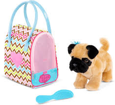 BA PP 8366 Zigzag Print Glam Bag Pug