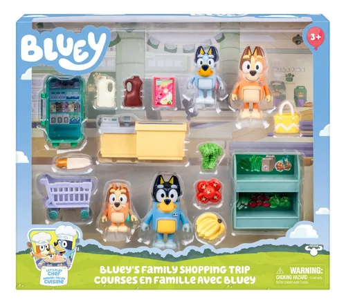 BLUEY VIAJE DE COMPRAS FAMILIAR