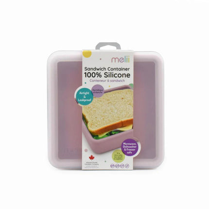 Contenedor de Sandwich de Silicona Rosado