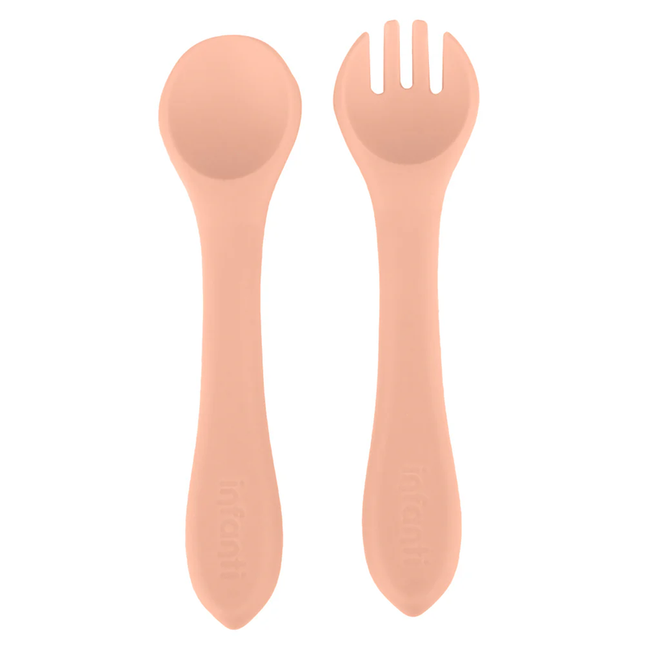 SET CUCHARA Y TENEDOR TERRACOTA