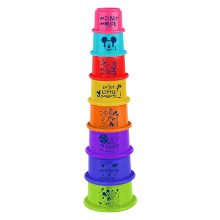 VASOS APILABLES CON NUMEROS DISNEY BABY