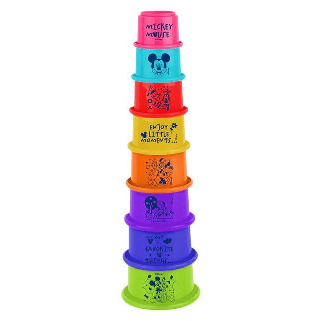 VASOS APILABLES CON NUMEROS DISNEY BABY