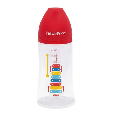 Mamadera cuello ancho Toys 240ml  Roja