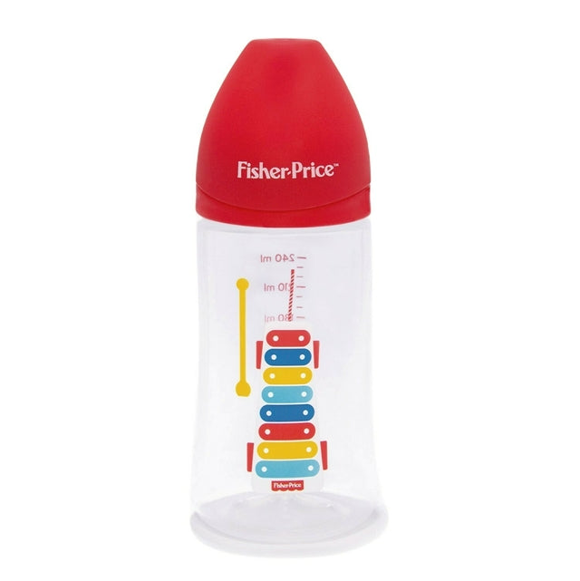 Mamadera cuello ancho Toys 240ml  Roja