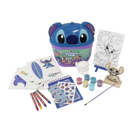 NEW MALETA SET ACTIVIDADES CARA DE STITCH