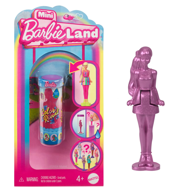 LAT BRB MINI BARBIELAND COLOR REVEAL SERIES 2 + REVEAL TRILOGY ASST