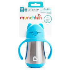 Vaso de acero inoxidable Cool Catª de 237 ml (azul)
