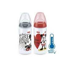 MAMADERA FC 300 ML SILICONA MICKEY Y MINNIE MOUSE