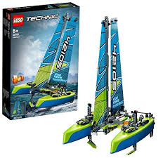 Lego Technic Catamaran 42105 Model Sailboat Building Kit