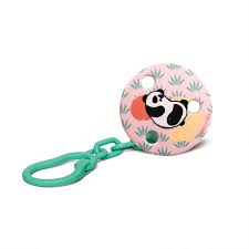 BROCHE REDONDO PANDA ROSADO