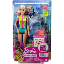 Barbie Profesiones Set de Juego Bióloga Marina