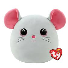 TY SQUISH-A-BOOS  CATNIP RATÓN REGULAR