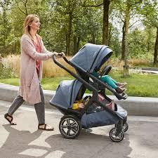 Coche Doble Demi Grow Aspen Nuna + Silla hermano Mayor