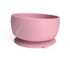 Bowl De Silicona Con Ventosa Rosado