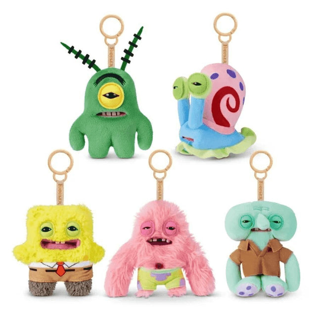 Llavero Peluche Fuggler Bob Esponja 12 cm Surtido