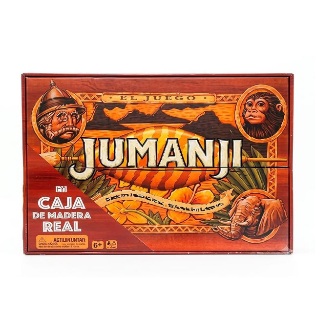 Juego de Mesa Jumanji Edición Clásica Caja de Madera