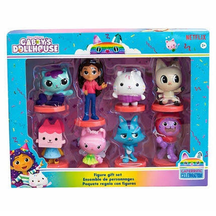 Set 8 Mini Figuras Gabby's Dollhouse